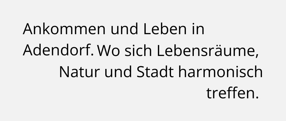 Ankommen und Leben in Adendorf mit Ostheide Immobilien