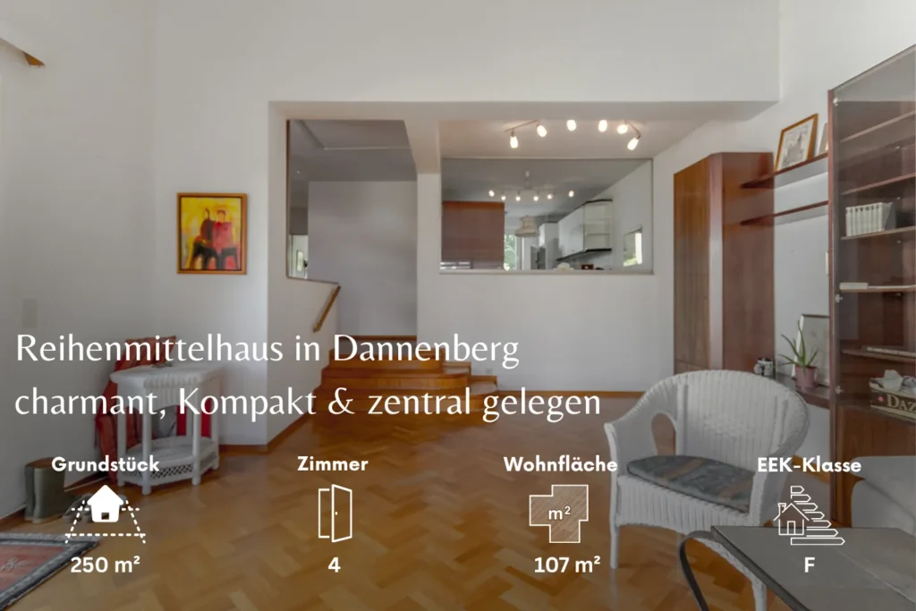 Charmantes Reihenmittelhaus zentral und ruhig gelegen in Dannenberg an der Elbe. Kontaktieren Sie Ihren Immobilienmakler Marcel Berger für dieses Immobilienangebot